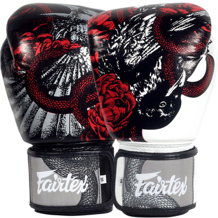 Боксерские перчатки Fairtex BGV24 Beauty of Survival, в подарочной упаковке в Краснодаре в магазине SportPanda Боксерские перчатки Fairtex BGV24 Beauty of Survival, в подарочной упаковке – фото