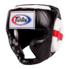 Шлем боксерский Fairtex HG10, тренировочный, для спаррингов, XL, чёрный  Шлем боксерский Fairtex HG10, тренировочный, для спаррингов, XL, чёрный