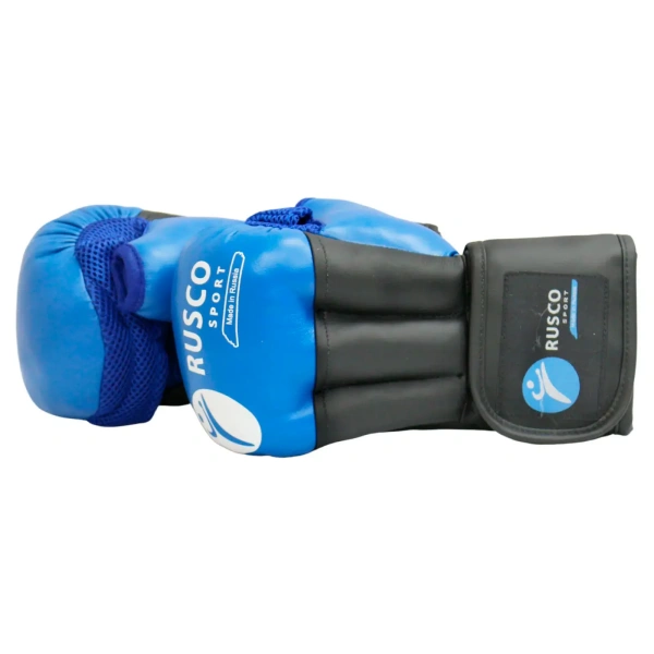 Перчатки для рукопашного боя Rusco Sport PRO, синий – фото