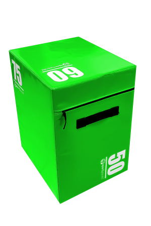 Плиобокс Sportpanda трехсторонний салатовый – фото