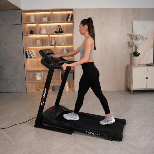 Беговая дорожка CARBON FITNESS T506 UP, электрическая, для дома в Краснодаре в магазине SportPanda Беговая дорожка CARBON FITNESS T506 UP, электрическая, для дома – фото