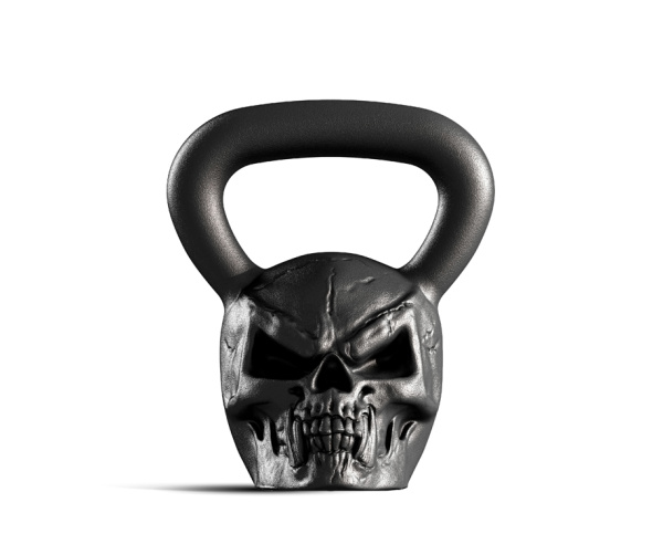Гиря дизайнерская IRON HEAD «Череп», 16 кг, чугун в Краснодаре в магазине SportPanda Гиря дизайнерская IRON HEAD «Череп», 16 кг, чугун – фото