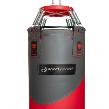 Мешок боксерский «SAVAGE», на пружинах, 200 см, диаметр 35 см, 65-70 кг – фото