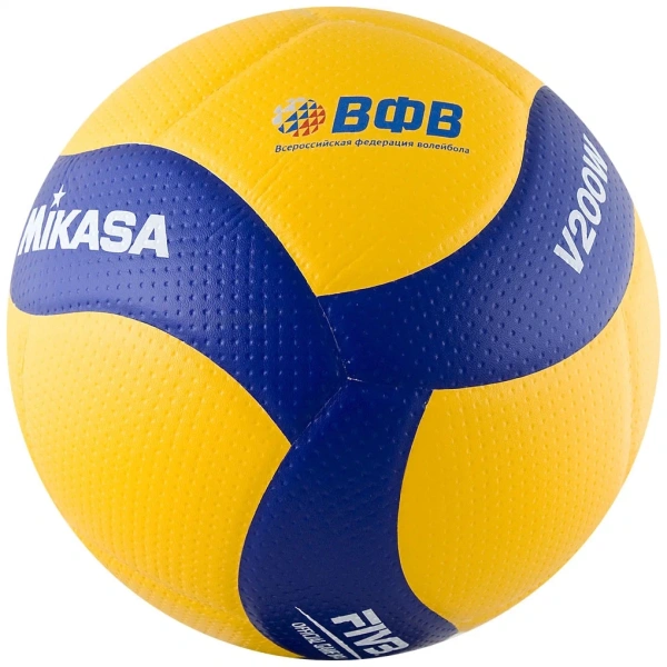 Мяч волейбольный Mikasa FIVB Exclusive V200W, эко-кожа, 5" – фото