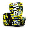 Боксерские перчатки Fairtex BGV ONE FC X Mr.Sabotage, для боев и тренировок, чёрно-жёлтый в Краснодаре в магазине SportPanda Боксерские перчатки Fairtex BGV ONE FC X Mr.Sabotage, для боев и тренировок, чёрно-жёлтый – фото