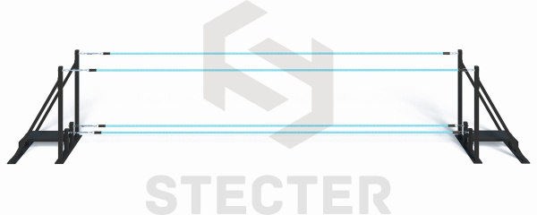 Спортивный комплекс STECTER «Канатный мост», 8 метров – фото