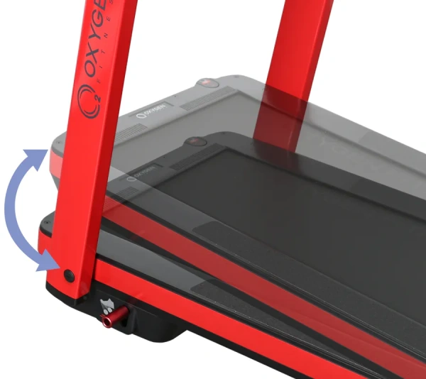Беговая дорожка OXYGEN FITNESS M-CONCEPT SPORT, электрическая, для дома, красный в Краснодаре в магазине SportPanda Беговая дорожка OXYGEN FITNESS M-CONCEPT SPORT, электрическая, для дома, красный – фото