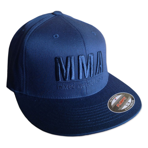 Кепка с прямым козырьком Fairtex CAP MMA Flexfit, синий – фото