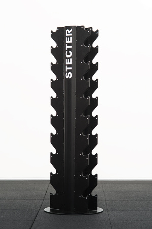 Стойка для гантелей STECTER Dumbbell, 10 пар в Краснодаре в магазине SportPanda Стойка для гантелей STECTER Dumbbell, 10 пар – фото