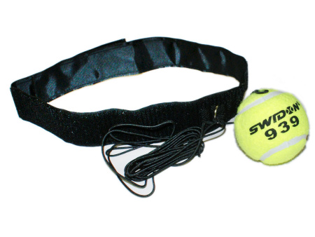 Эспандер для боксера «Боевой мяч», жёлтый – фото