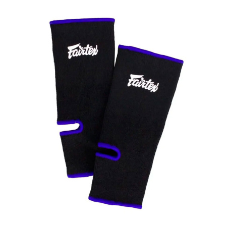 Защита голени и стопы Fairtex AS1, синий  Защита голени и стопы Fairtex AS1, синий
