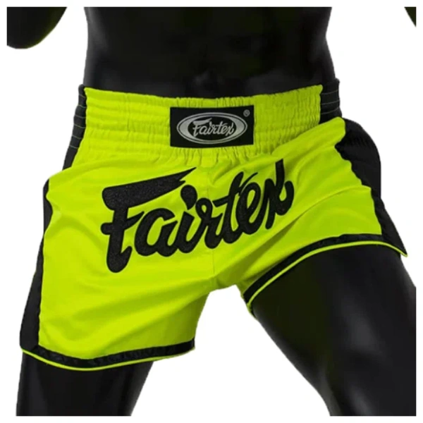 Шорты для тайского бокса Fairtex BS-1706, светло-зелёный – фото