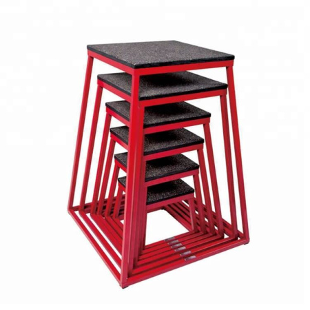 Плиобокс / тумба для прыжков SportPanda, комплект 6 шт. – фото