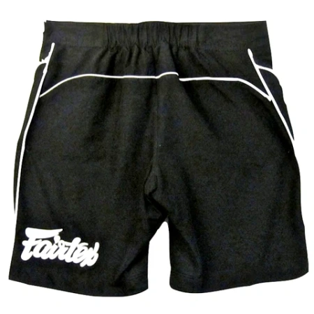 Шорты спортивные Fairtex AB-9, с двумя карманами, чёрный в Краснодаре в магазине SportPanda Шорты спортивные Fairtex AB-9, с двумя карманами, чёрный – фото