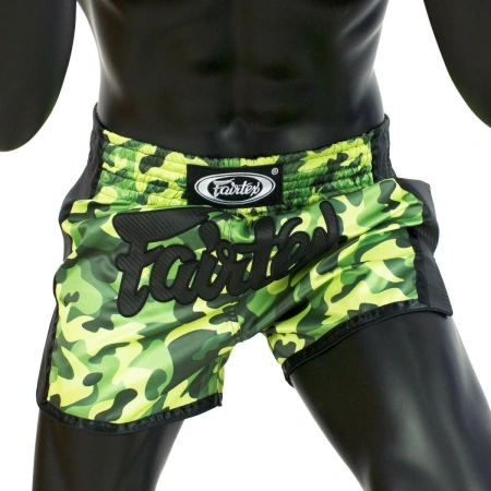 Шорты для тайского бокса Fairtex BS-1710 Como Green в Краснодаре в магазине SportPanda Шорты для тайского бокса Fairtex BS-1710 Como Green – фото