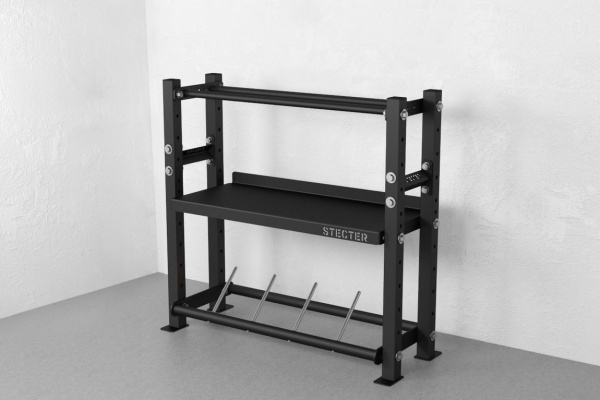 Стеллаж для инвентаря STECTER, 1100х1160 мм в Краснодаре в магазине SportPanda Стеллаж для инвентаря STECTER, 1100х1160 мм – фото