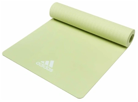 Коврик для йоги и фитнеса Adidas ADYG-10100GN, 8 мм, зелёный в Краснодаре в магазине SportPanda Коврик для йоги и фитнеса Adidas ADYG-10100GN, 8 мм, зелёный – фото