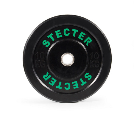Диск каучуковый STECTER, 10 кг в Краснодаре в магазине SportPanda Диск каучуковый STECTER, 10 кг – фото