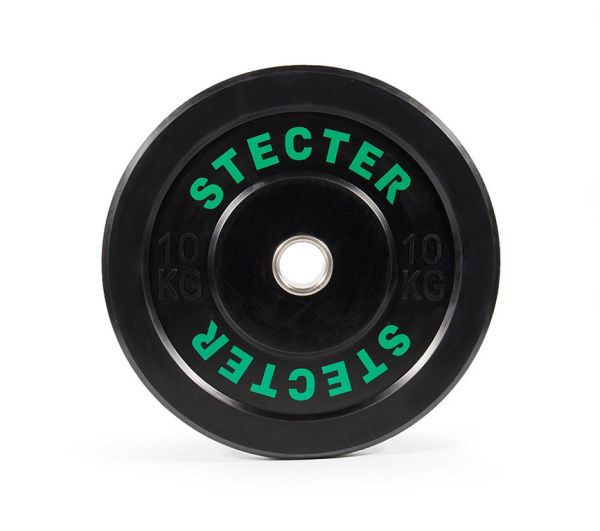 Диск каучуковый STECTER, 10 кг в Краснодаре в магазине SportPanda Диск каучуковый STECTER, 10 кг – фото