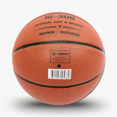Мяч баскетбольный INGAME IG-300 №7, оранжевый в Краснодаре в магазине SportPanda Мяч баскетбольный INGAME IG-300 №7, оранжевый – фото