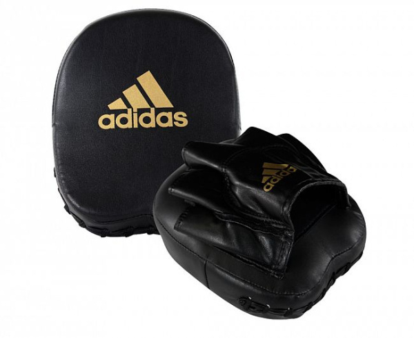 Лапы для карате Adidas SHORT FOCUS MITTS, изогнутые – фото