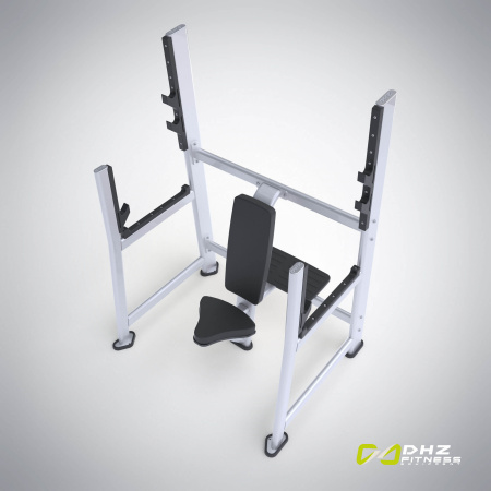 Скамья для вертикального жима штанги (Olympic Seated Bench) E-7051 в Краснодаре в магазине SportPanda Скамья для вертикального жима штанги (Olympic Seated Bench) E-7051 – фото