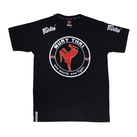 Футболка Fairtex TS «One world. One fight», чёрный в Краснодаре в магазине SportPanda Футболка Fairtex TS «One world. One fight», чёрный – фото
