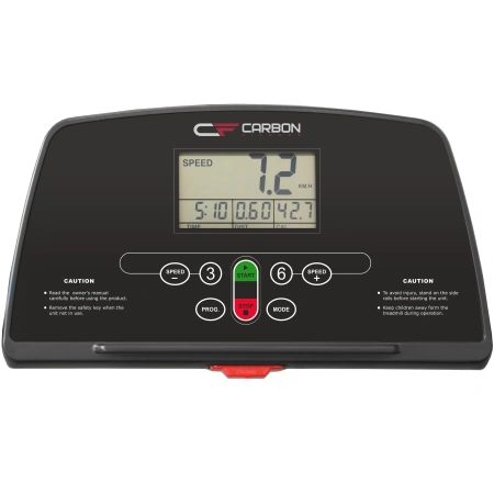 Беговая дорожка CARBON FITNESS T200 SLIM, электрическая, для дома в Краснодаре в магазине SportPanda Беговая дорожка CARBON FITNESS T200 SLIM, электрическая, для дома – фото