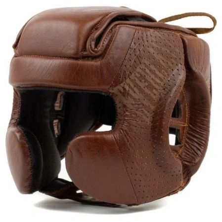 Шлем боксерский Everlast 1910 Brown, для соревнований в Краснодаре в магазине SportPanda Шлем боксерский Everlast 1910 Brown, для соревнований – фото