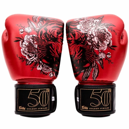 Боксерские перчатки Fairtex BGV Premium Gold Jubilee, в подарочной упаковке в Краснодаре в магазине SportPanda Боксерские перчатки Fairtex BGV Premium Gold Jubilee, в подарочной упаковке – фото