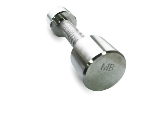 Гантель хромированная MB Barbell, 9 кг, пара в Краснодаре в магазине SportPanda Гантель хромированная MB Barbell, 9 кг, пара – фото