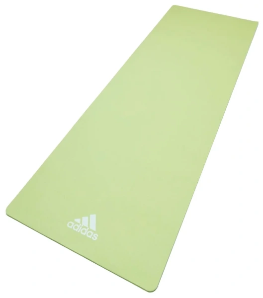 Коврик для йоги и фитнеса Adidas ADYG-10100GN, 8 мм, зелёный в Краснодаре в магазине SportPanda Коврик для йоги и фитнеса Adidas ADYG-10100GN, 8 мм, зелёный – фото
