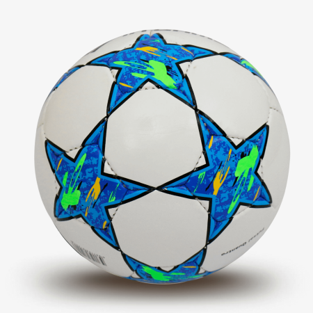 Мяч футзальный INGAME PRO QUANTRO, №4, голубой – фото