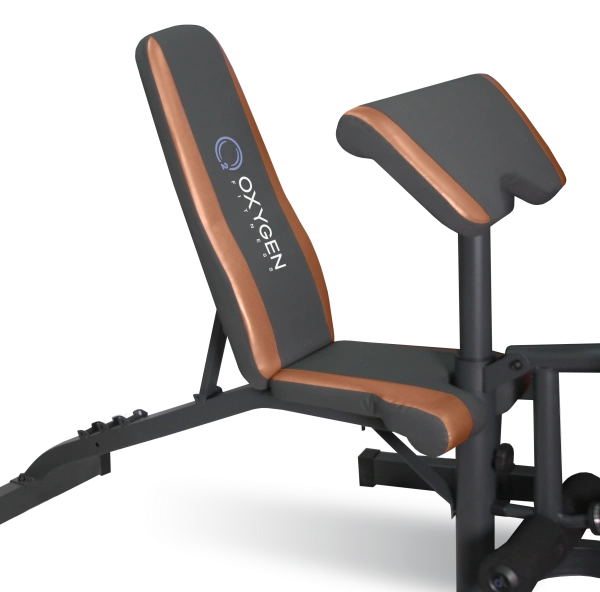 Силовая скамья OXYGEN FITNESS FORT SMITH, домашняя в Краснодаре в магазине SportPanda Силовая скамья OXYGEN FITNESS FORT SMITH, домашняя – фото