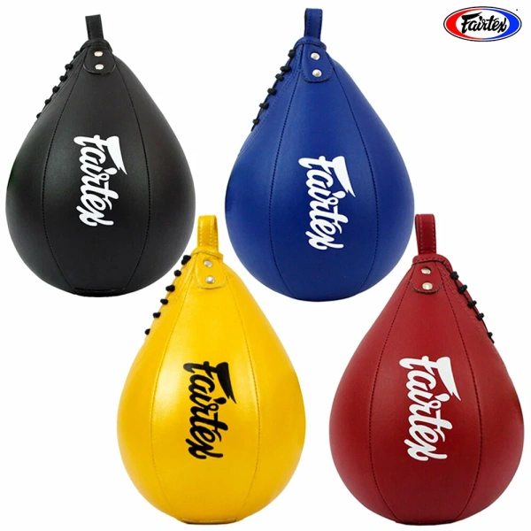  Пневмогруша скоростная Fairtex SB1, 30x19 см, красный