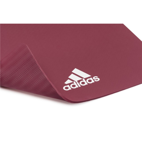 Коврик для йоги и фитнеса Adidas ADYG-10100MR, 8 мм, «загадочно-красный» в Краснодаре в магазине SportPanda Коврик для йоги и фитнеса Adidas ADYG-10100MR, 8 мм, «загадочно-красный» – фото