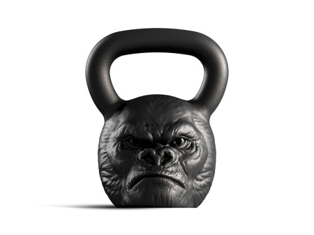 Гиря дизайнерская IRON HEAD «Горилла», 24 кг, чугун в Краснодаре в магазине SportPanda Гиря дизайнерская IRON HEAD «Горилла», 24 кг, чугун – фото