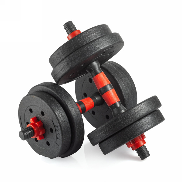 Гантели разборные с грифом, 10 кг. (2 шт. х 5 кг.) VictoryFit VF-DС100 в Краснодаре в магазине SportPanda Гантели разборные с грифом, 10 кг. (2 шт. х 5 кг.) VictoryFit VF-DС100 – фото