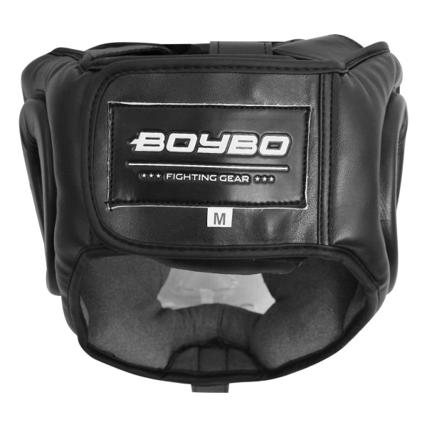 Шлем для карате BoyBo Flexy BP2006, с пластиковым забралом, чёрный в Краснодаре в магазине SportPanda Шлем для карате BoyBo Flexy BP2006, с пластиковым забралом, чёрный – фото
