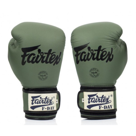 Боксерские перчатки Fairtex BGV11 F-DAY, тренировочные, зелёный в Краснодаре в магазине SportPanda Боксерские перчатки Fairtex BGV11 F-DAY, тренировочные, зелёный – фото