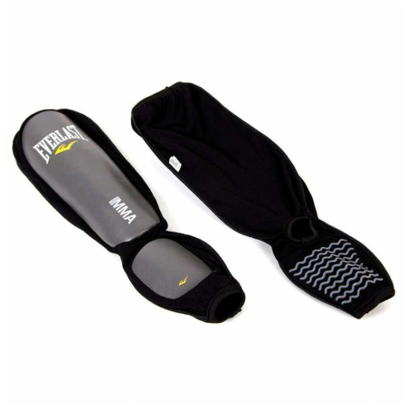 Защита голени и стопы Everlast MMA PU, S-M  Защита голени и стопы Everlast MMA PU, S-M