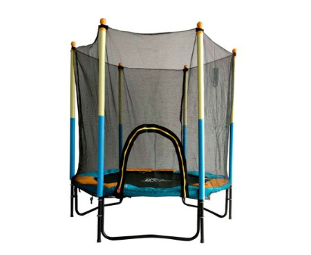 Батут DFC JUMP KIDS 60" желто-синий в Краснодаре в магазине SportPanda Батут DFC JUMP KIDS 60" желто-синий – фото