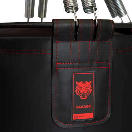 Мешок боксерский «SAVAGE», на пружинах, 180 см, диаметр 45 см, 75-80 кг – фото