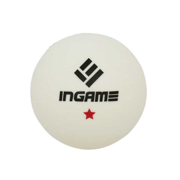 Мячики для настольного тенниса Ingame 1 звезда, IG020 10 шт, белый в Краснодаре в магазине SportPanda Мячики для настольного тенниса Ingame 1 звезда, IG020 10 шт, белый – фото
