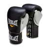 Боксерские перчатки Everlast Powerlock, боевые, чёрный в Краснодаре в магазине SportPanda Боксерские перчатки Everlast Powerlock, боевые, чёрный – фото