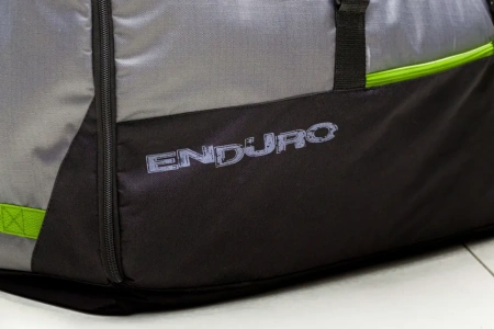 Сумка спортивная для экипировки / мотосумка Enduro Cargo, серый / чёрный / салатовый Сумка спортивная для экипировки / мотосумка Enduro Cargo, серый / чёрный / салатовый