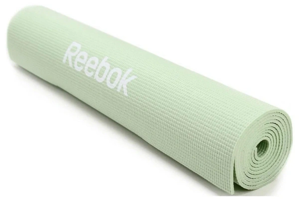 Коврик для йоги и фитнеса Reebok RAYG-11022GN, 4 мм, зёлёный – фото