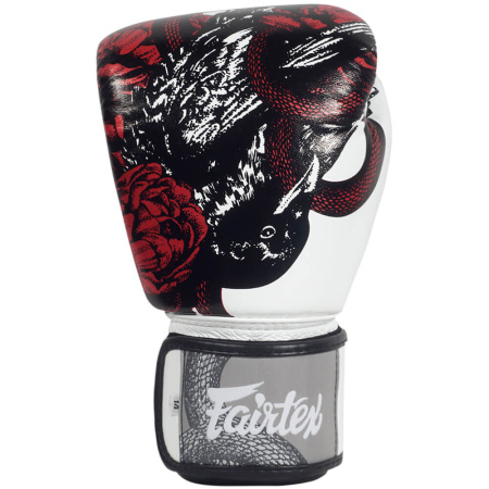 Боксерские перчатки Fairtex BGV24 Beauty of Survival, в подарочной упаковке в Краснодаре в магазине SportPanda Боксерские перчатки Fairtex BGV24 Beauty of Survival, в подарочной упаковке – фото