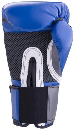 Боксерские перчатки Everlast Pro Style Elite, тренировочные, синий в Краснодаре в магазине SportPanda Боксерские перчатки Everlast Pro Style Elite, тренировочные, синий – фото