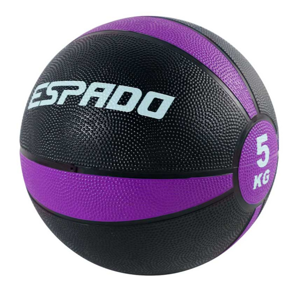 Медбол / медицинбол ESPADO ES2601, 5 кг, фиолетовый в Краснодаре в магазине SportPanda Медбол / медицинбол ESPADO ES2601, 5 кг, фиолетовый – фото